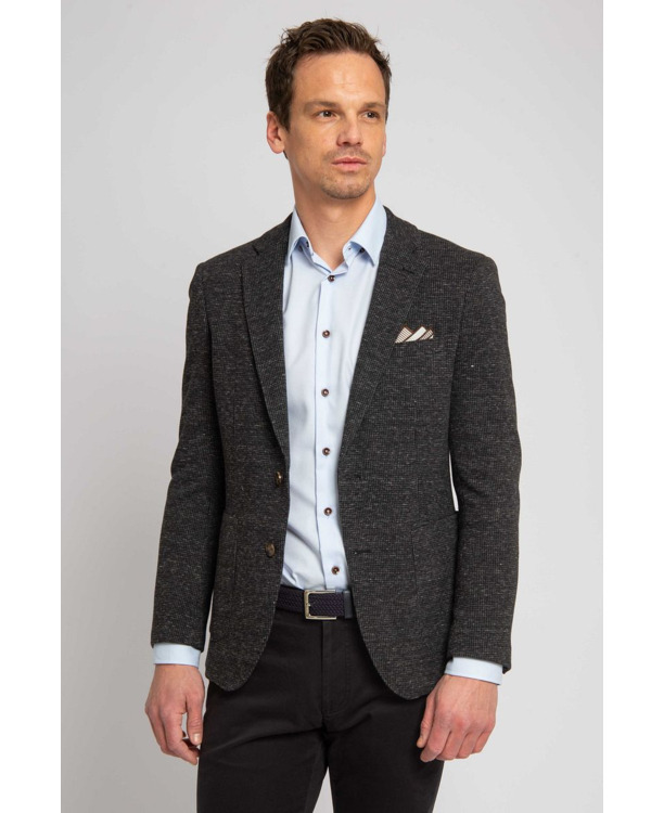 Suitable Colbert Fame Pied de Poule Antraciet