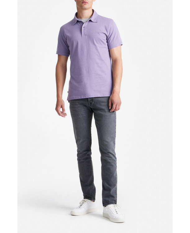 King Essentials The James Poloshirt Paars