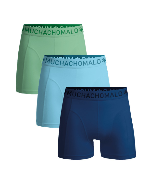 Men 3-pack Boxer Shorts Microfiber Solid