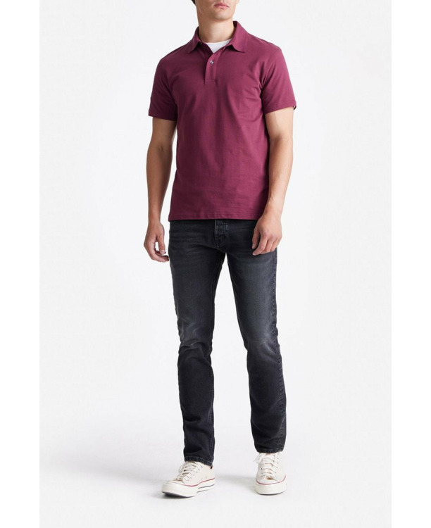 King Essentials The James Poloshirt Burgundy