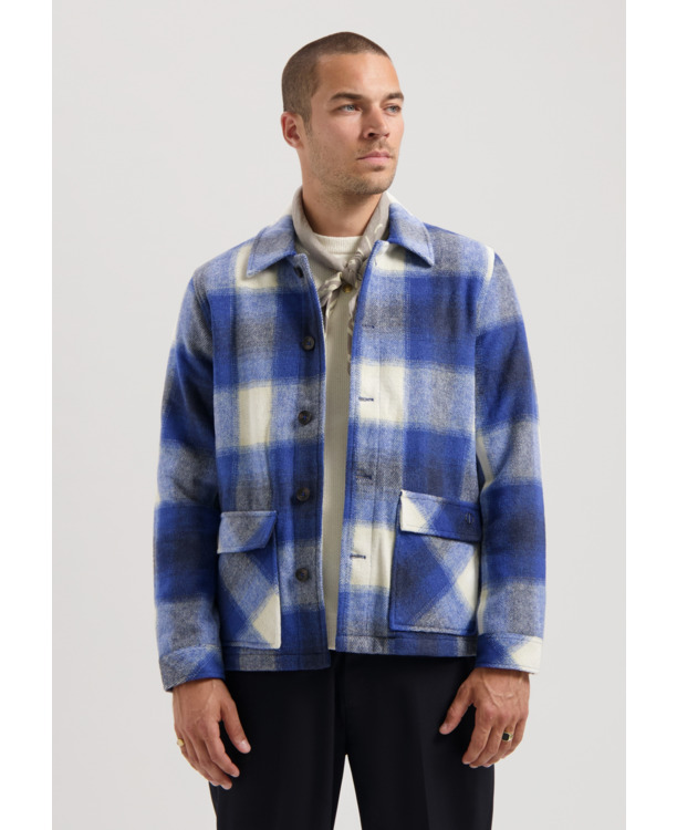 Dstrezzed Heren Overshirt Zwart Key Check