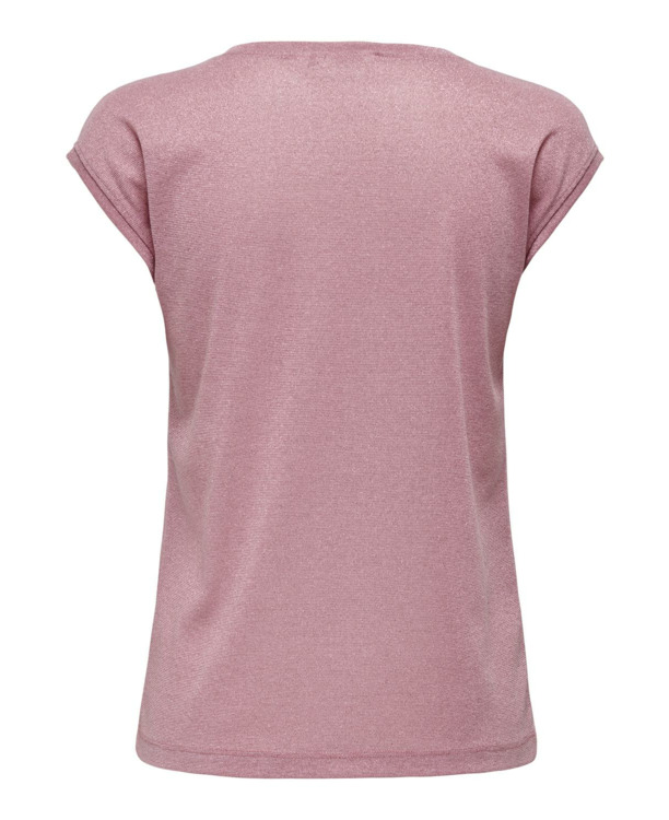 Loose Fit O-Neck Short Sleeves (S/S) Basic top met ronde hals en korte mouwen voor jeugdige elegantie