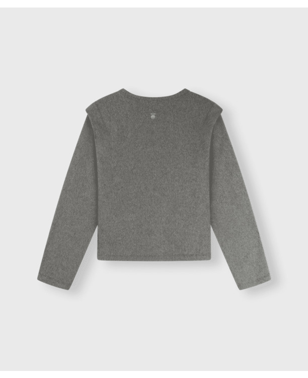 folded shoulder sweater