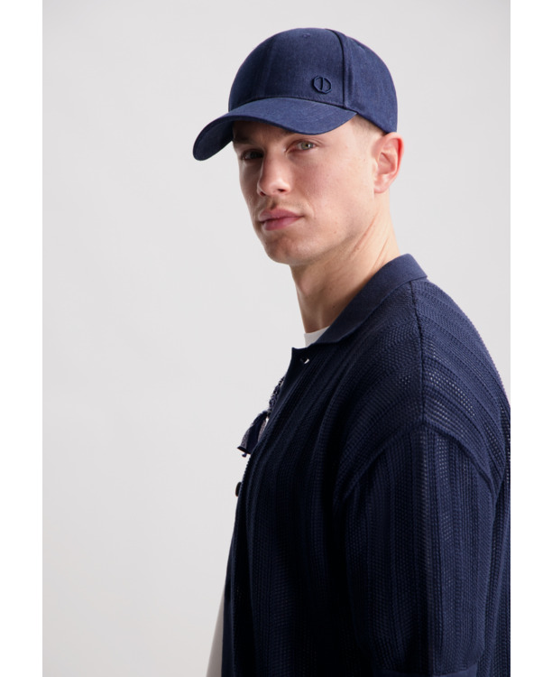 Dstrezzed Heren Denim Accessoires Baseball Cap Blauw