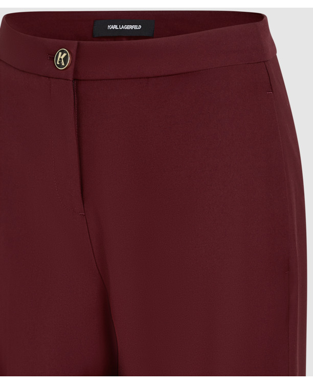 K BUTTON STRAIGHT PANTS