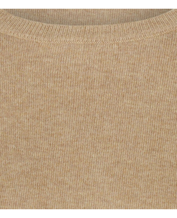Steppin' Out Damestrui Cotton Cashmere Beige
