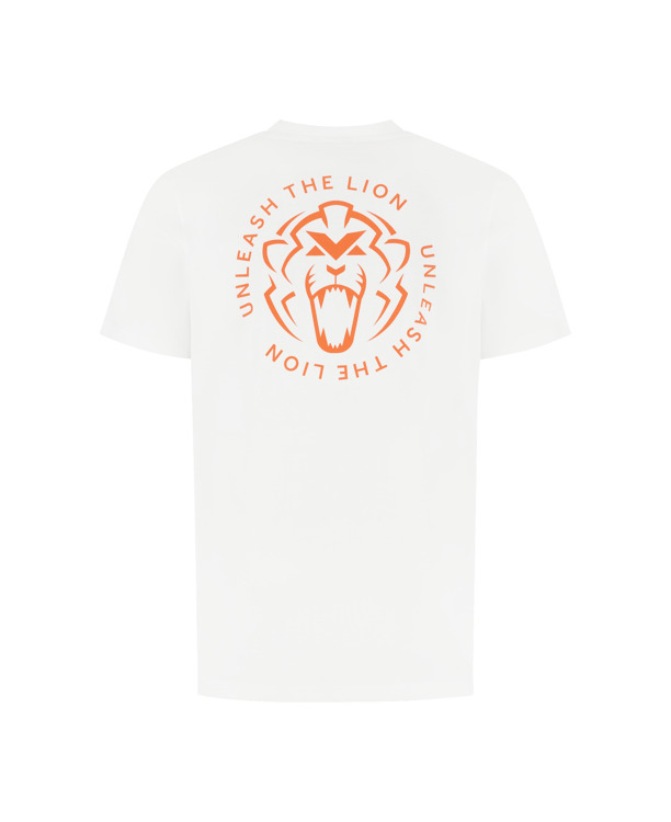 T-Shirt - Wit - Unleash The Lion