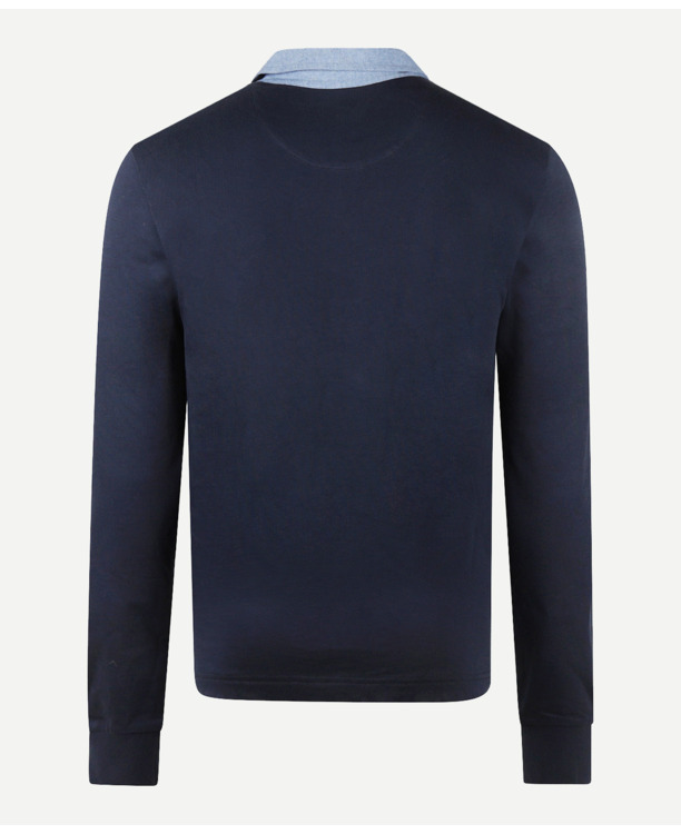 Solid Rugby 100% Cotton Heren