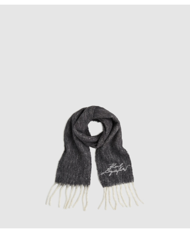K/KONTRAST KNIT SCARF
