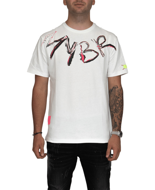 MYBRAND Handtekening Klad T-shirt MANNEN
