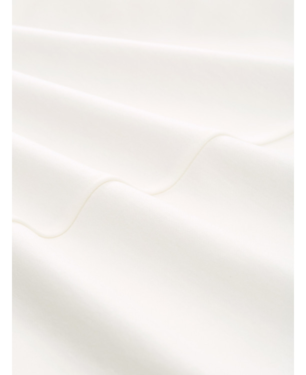 Bovenkant met decoratieve stiksels