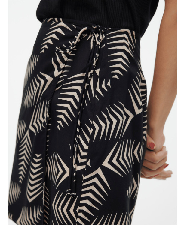 VMKANYA HW SHORT SKIRT WVN BTQ