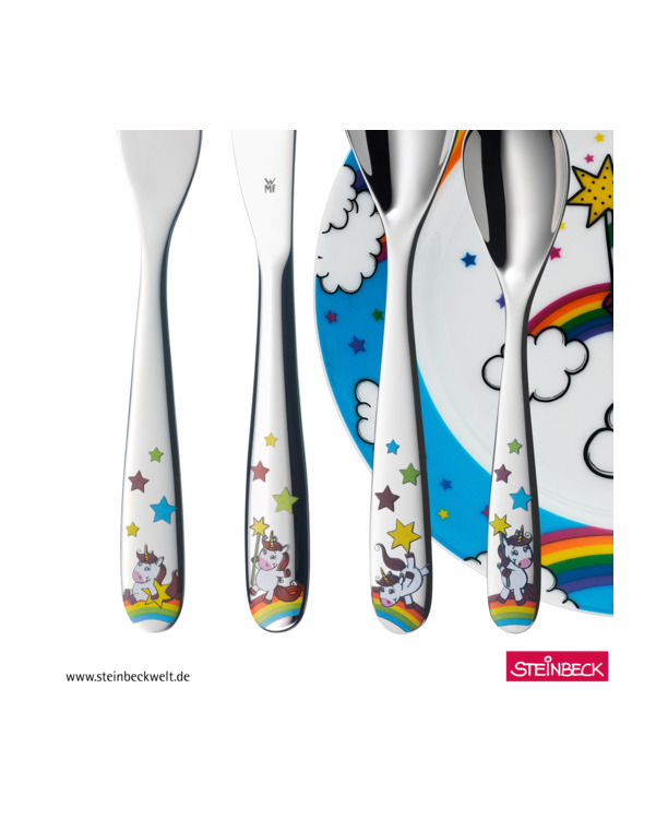 Kids Bestekset 1286059964 Unicorn 6-delig