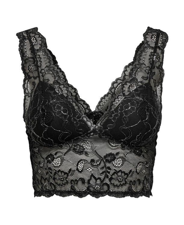 ONLCHLOE LACE GLITTER BRA ACC