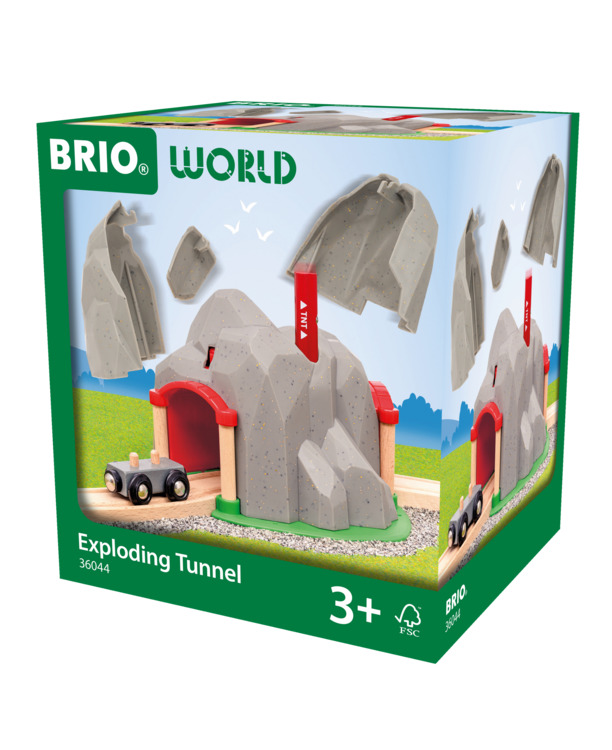 BRIO World Ontploffende tunnel