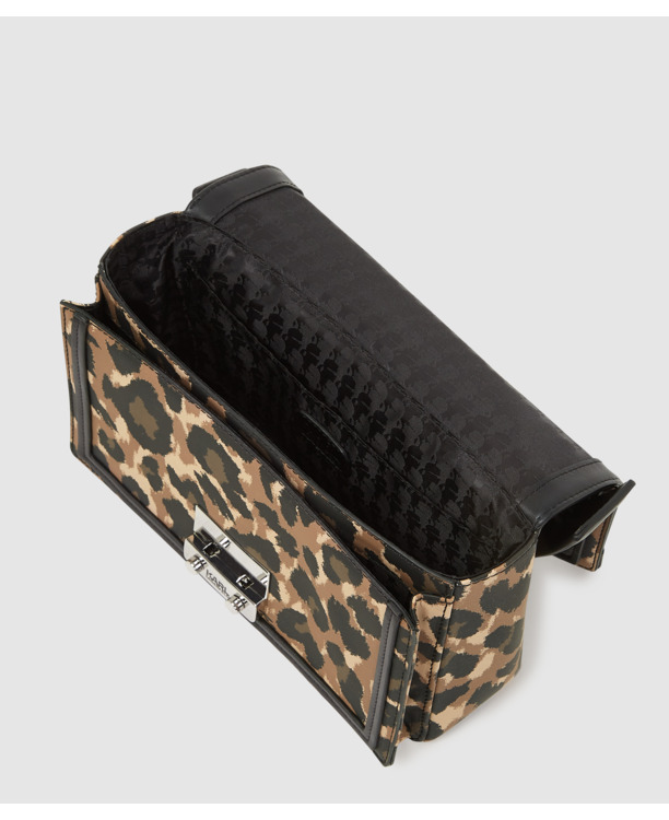 K/STYLE LEOPARD SHOULDER BAG