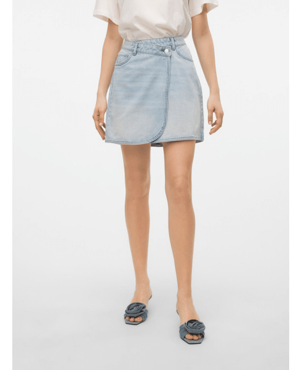 VMBETTY SHORT WRAP DENIM SKIRT GU32