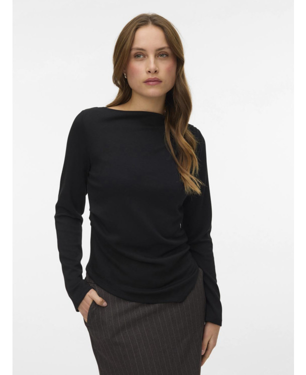 Regular Fit Boat Neck Long Sleeves (L/S)