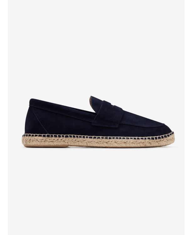 No Label x Abarca Suède Espadrilles Heren