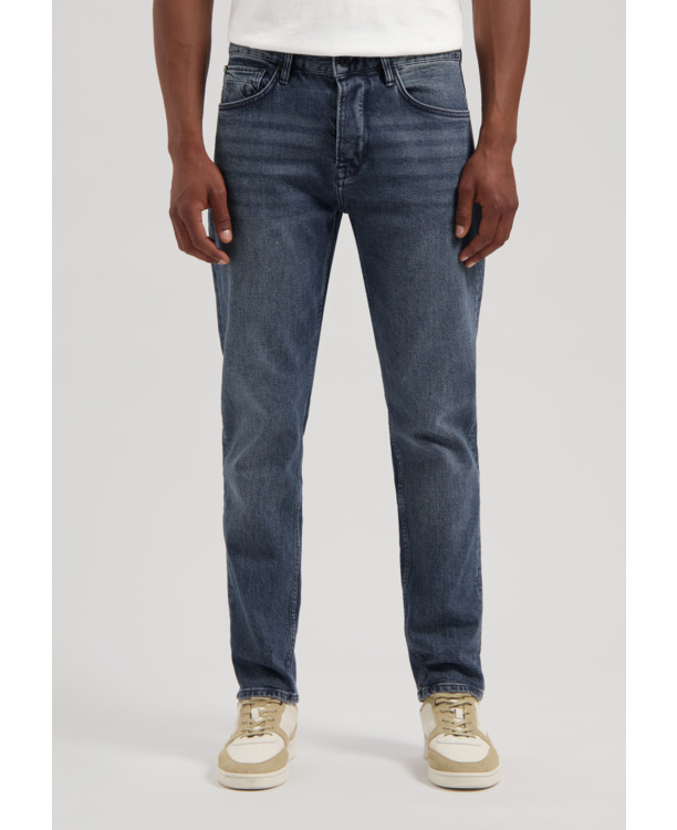 Dstrezzed Heren Denim Broek Wit Snow Peaks