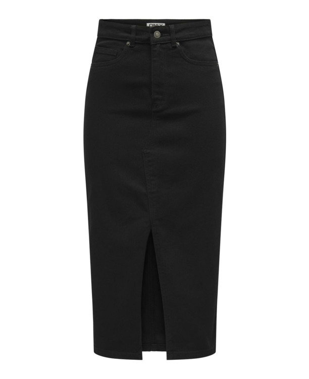 ONLSIRI FRONT SLIT SKIRT DNM GUA NOOS