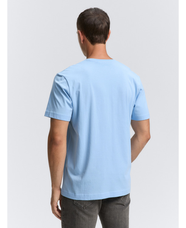 Eenvoudig T-shirt met bedrukt logo