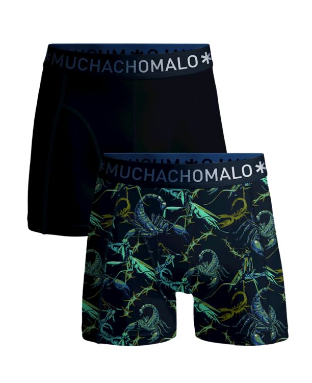 Men 2-pack Boxer Shorts print/solid
