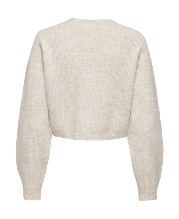 Knit Fit V-Neck Long Sleeves (L/S) Vrouwelijk gebreid vest met V-hals en lange mouwen