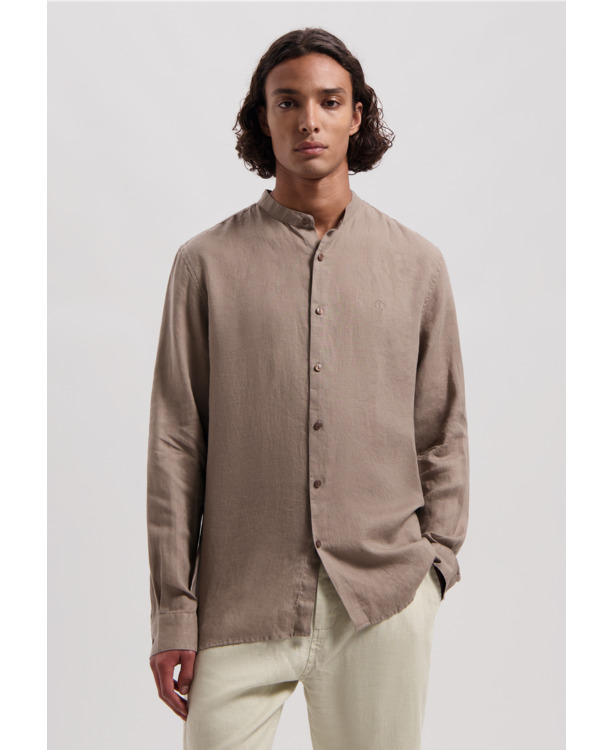 The Jagger Mao Shirt Linen