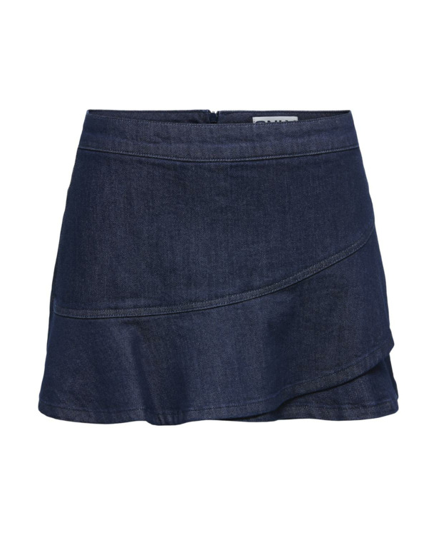 ONLRANJA REG FRILL DNM SKORT GUA