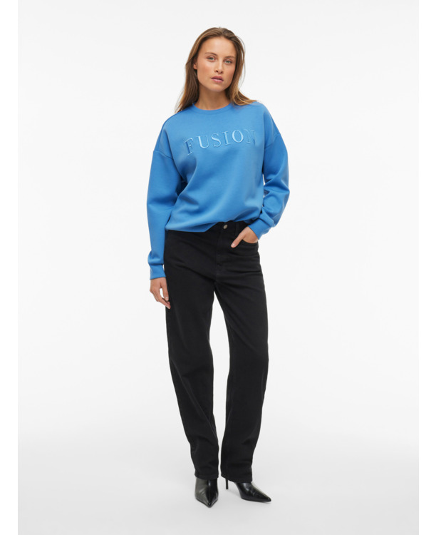 VIREFLECT NEW EMB L/S SWEAT TOP