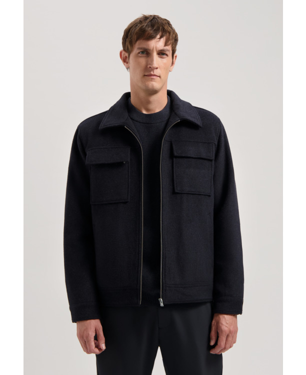 Dstrezzed Heren Wol Jas Colton