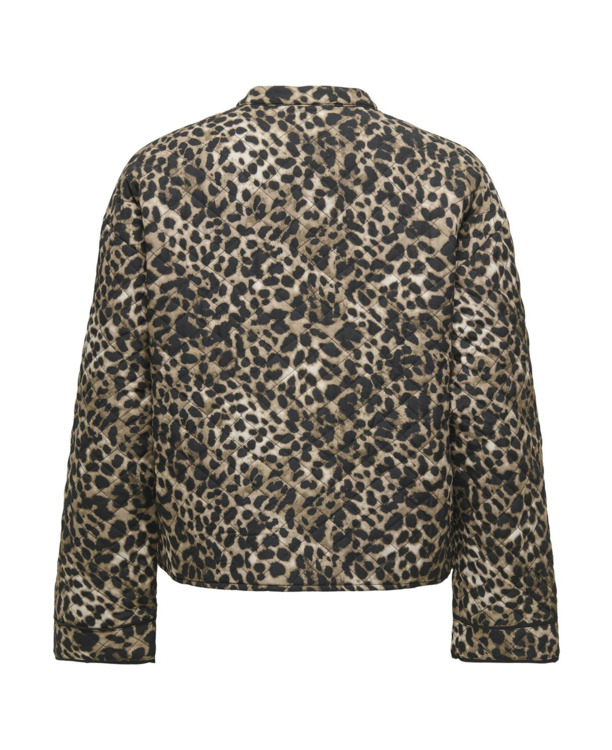 O-Neck Long Sleeves (L/S) Gewatteerd kort jasje