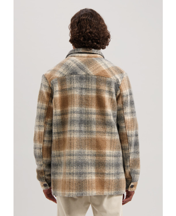 Dstrezzed Heren Geruit Overhemd Teppe