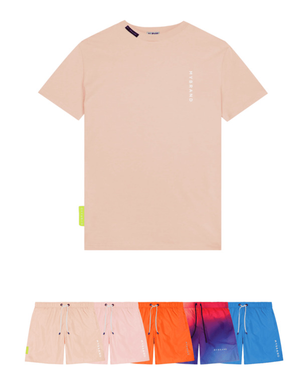 BASIS ZWEMMEN CAPSULE T-SHIRT MANNEN