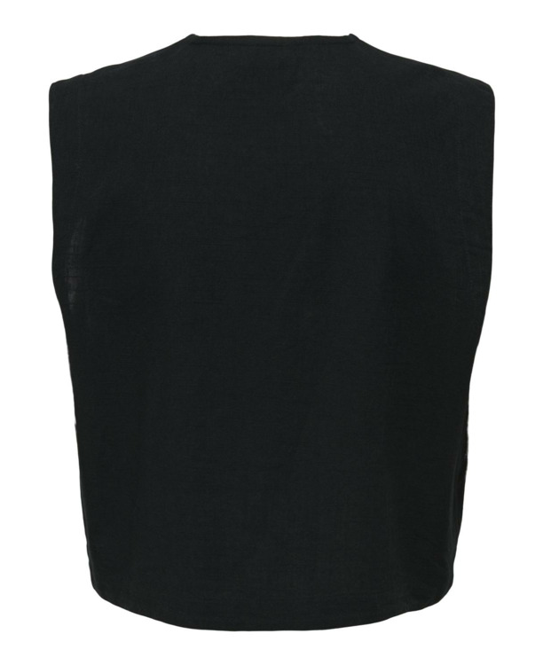 Regular Fit V-Neck Sleeveless (S/L) Elegant mouwloos vest met V-hals voor lente/zomer