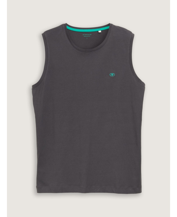 Basic tanktop met opgedrukt logo