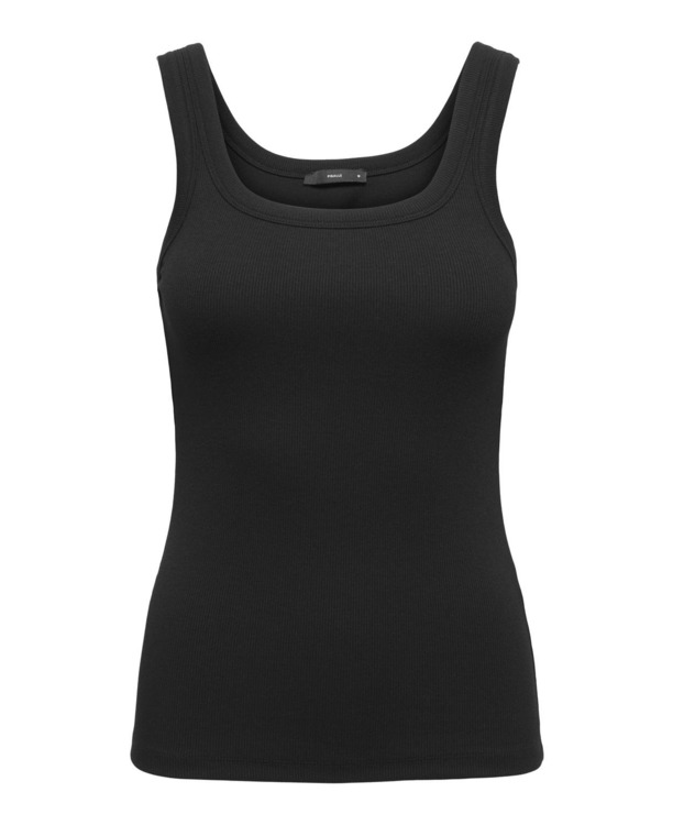 Regular Fit U-Neck Sleeveless (S/L) Regular Fit Basic Top met Stijlvolle U-Hals