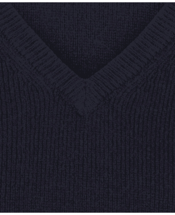 Lambswool V-neck Sweater