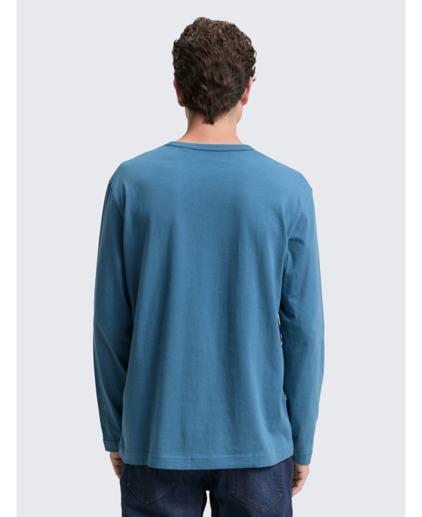 Shirt met lange letters en logo-opdruk