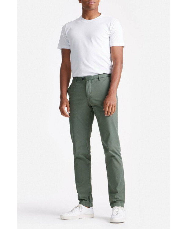 King Essentials The Harry Chino Olijfgroen