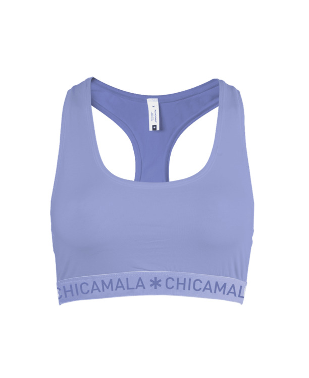 Dames racerback 1-pack Effen Purple