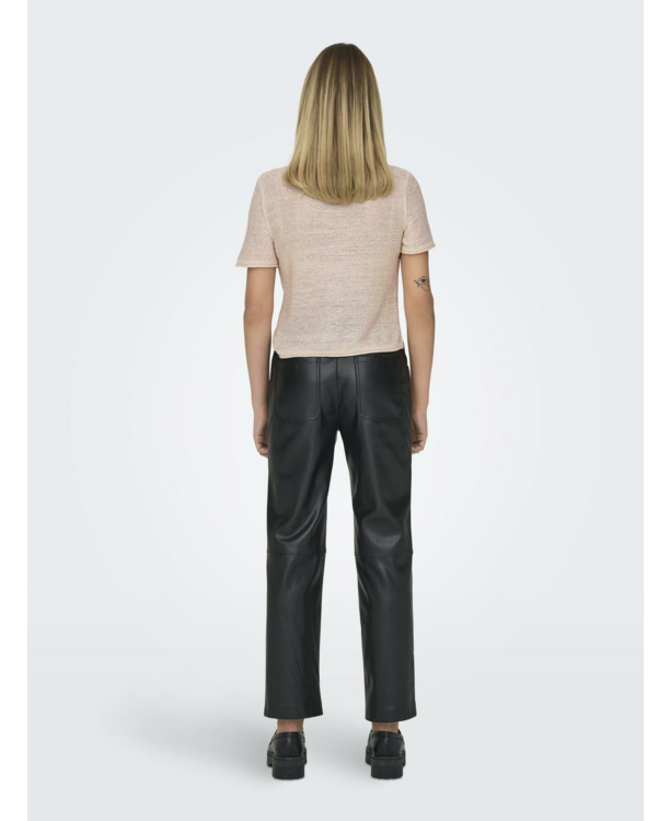 Regular Fit O-Neck Short Sleeves (S/S) Gebreide top