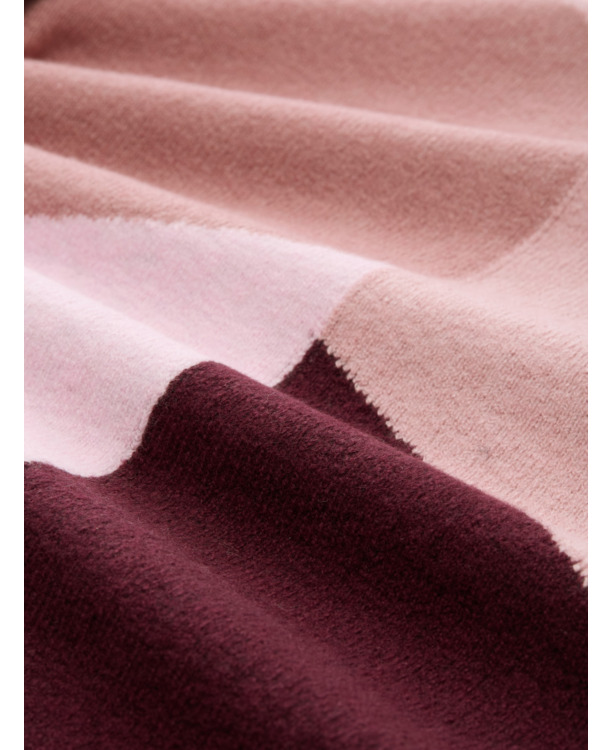 Gebereide trui met patroon