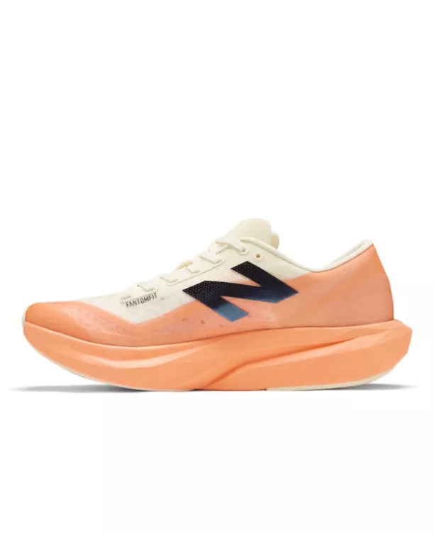 New Balance heren hardloopschoenen oranje FuelCell Rebel v4