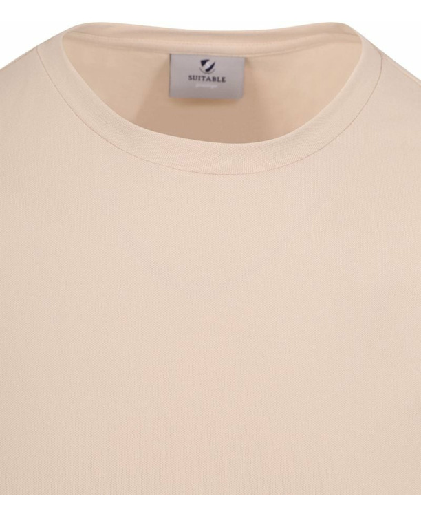 Suitable T-shirt Ono Beige