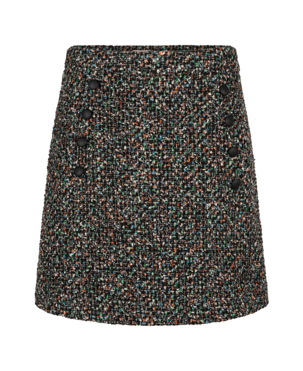 Aaiko Dames zwarte rok Tweed