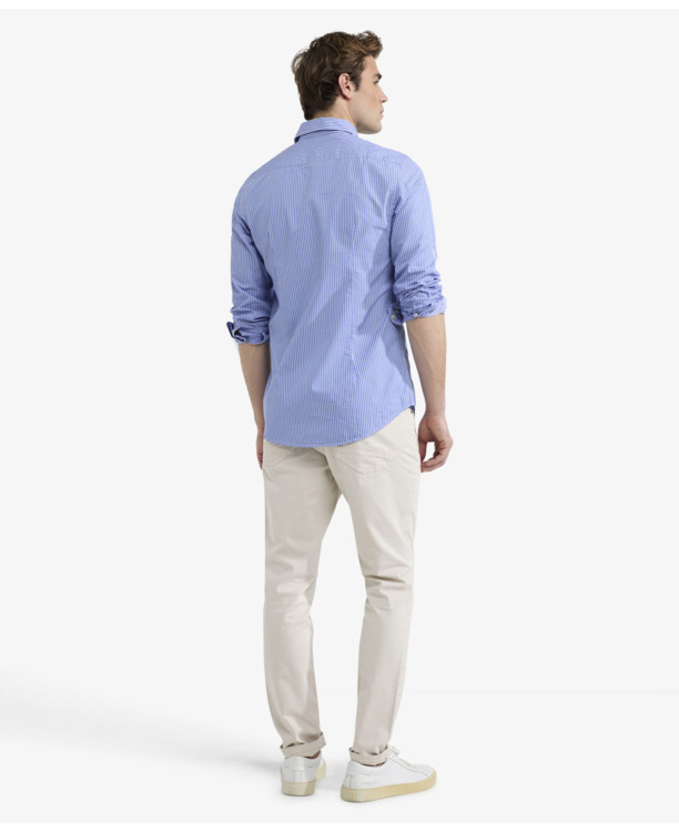 Stripe Shirt 100% Cotton Heren