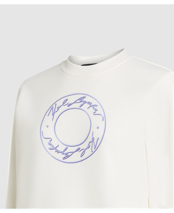 BIG LUNA PRINT SWEATSHIRT
