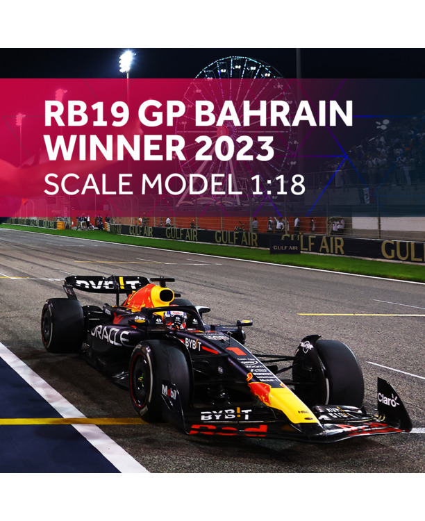 1:18 RB19 GP Bahrain 2023 - Winner - Red Bull Racing